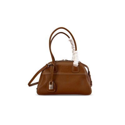 MIU MIU VIVANT NAPPA LEATHER BAG 5BB199 (32*19.5*11cm)